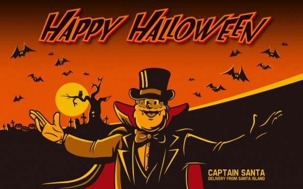 Jmd Captain Santa Happy Halloween キャプテンサンタ Pc スマホ壁紙プレゼント